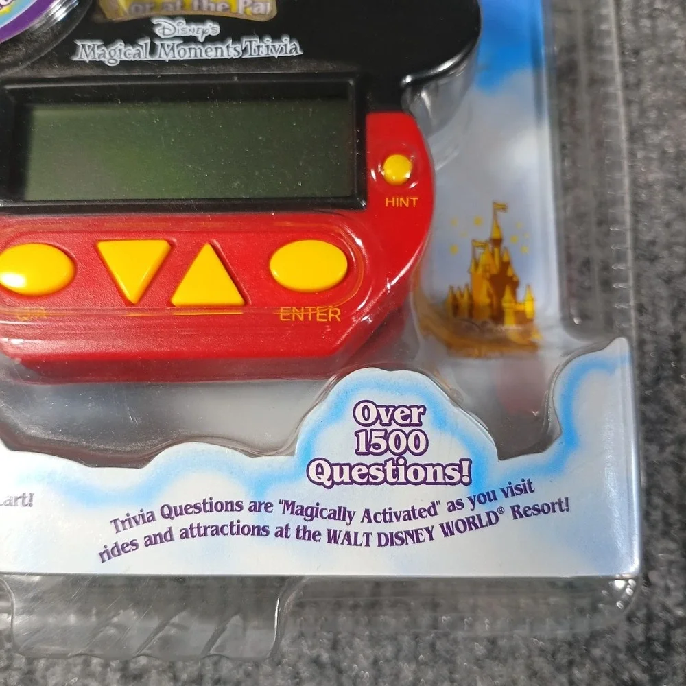 Disney Magical Moments Electronic Pocket Trivia Quiz Game 1500 Questions
